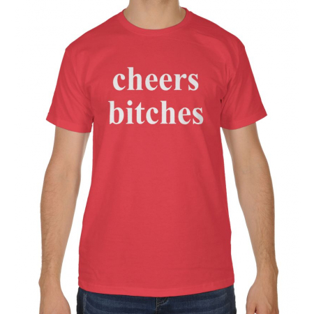 Blogerska koszulka męska Cheers bitches